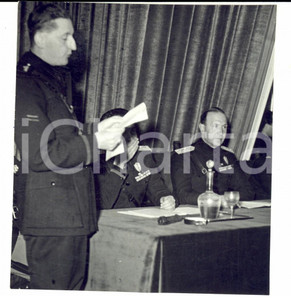 Fotografia d epoca originale 1939 MILANO Una riunione tra funzionari del PNF Fotografia 13x13 cm 1