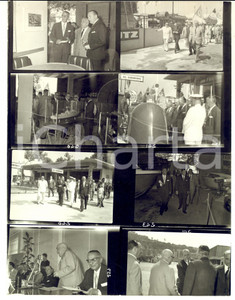Fotografia d epoca originale 1960 ca ANCONA ? Convegno provinciale e stand MARINA MILITARE Foto 8 provini 1