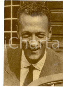 Fotografia d epoca originale 1950 ca PARIS Portrait de personnage public franÃ§ais Photo 13x18 cm 1