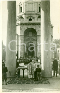 Fotografia d epoca originale 1932 MILANO SANT AMBROGIO Messa per i Caduti al Monumento Fotografia 1