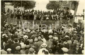 Fotografia d epoca originale 1930 ca ROMA Esibizione ZAMPOGNARI riscuote successo di pubblico Fotografia 1