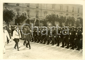 Fotografia d epoca originale 1938 ROMA Viktor LUTZE e SA alla Caserma II Reggimento GRANATIERI Fotografia 1