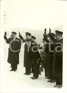 Fotografia d epoca originale 1939 ROMA Eiji AMAU Ambasciatore GIAPPONE omaggio tomba Milite Ignoto Foto 1