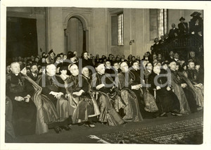 Fotografia d epoca originale 1938 ROMA Carlo SALOTTI e altri cardinali concerto Lorenzo PEROSI Fotografia 1