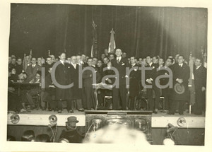 Fotografia d epoca originale 1925 ca ROMA Teatro QUIRINO Adunata Sindacati Fascisti del Commercio Fotografia 1