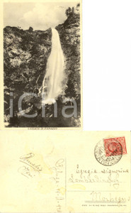Cartolina originale da collezione 1928 STORIA POSTALE PIANAZZO SO Cartolina Annullo MONTESPLUGA UFFICIO CONFINE 1