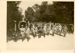 Fotografia d epoca originale 1925 VENEZIA Inaugurazione della milizia portuale FOTO 1