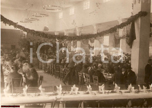 Fotografia d epoca originale 1925 Roma Mensa poveri barboni Opera Cardinal Ferrari 1