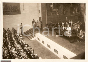 Fotografia d epoca originale 1938 ROMA Inaugurazione anno accademico alla CittÃ  Universitaria Fotografia 1