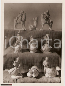 Fotografia d epoca originale 1940 MILANO, GUF, mostra d arte prelittoriale, ceramica 1