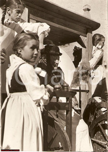 Fotografia d epoca originale 1938 CORTINA Palio Neve Carro Carnevale artigiani FOTO 1