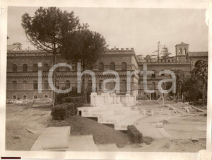 Fotografia d epoca originale 1932 Roma Opere edili al Vittoriano Foto Architettura 1