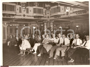 Fotografia d epoca originale 1937 RODI Crociera dopolavoristi milanesi CONTE GRANDE 1