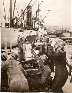 Fotografia d epoca originale 1940 WW2 CONTRAEREA TEDESCA Real photo 1