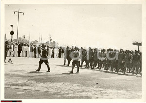 Fotografia d epoca originale 1939 Napoli  Legionari reduci dalla Spagna Vera Foto 1