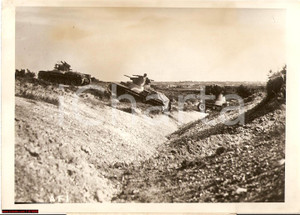 Fotografia d epoca originale 1941 TOKIO Addestramento CARRI ARMATI giapponesi FOTO 1