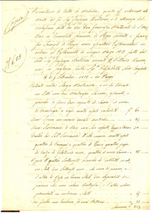 Documento originale, autentico 1812 POPPI AR Inventario mobili fu Giuseppe BERTERINI 1