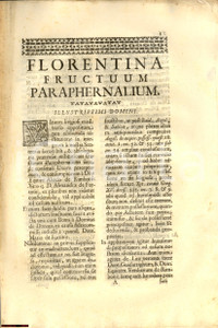 Documento originale, autentico 1708 FIRENZE Beni dotali Alessandra FORTINI RIMBOTTI 1