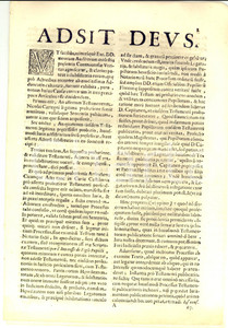 Documento originale, autentico 1685 BAGNONE MS Lite per successione di Nicola CARTEGNI 1
