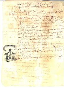 Documento originale, autentico 1767 ROCCA LEONELLA PU Testamento di Vitale BRANCA pro madre e sorella 1