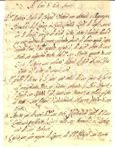Documento originale, autentico 1808 ROCCA LEONELLA PU Testamento Mattia VENTURI con pii legati Manoscritto 1