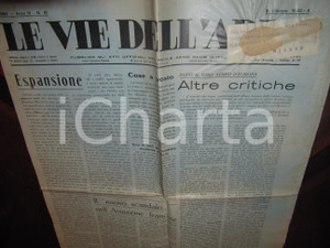 Giornale, rivista storica 1932 LE VIE DELL ARIA Nuovo trimotore FIAT G 2 Giornale 1