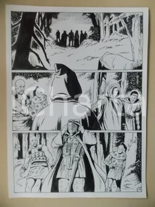 Opera d’arte autentica 1975 ca LUBE Luciano BERNASCONI Centurione cyborg svela il suo volto Tavola 1