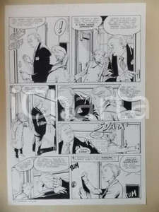 Opera d’arte autentica 1970 ca LO CHIAMAVANO NULLITÃ€ Luciano BERNASCONI Camera blindata Tavola LUBE 1