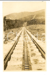 Fotografia d epoca originale 1912 MOUNT WASHINGTON USA Railroad from Base Station  Photo 1 1