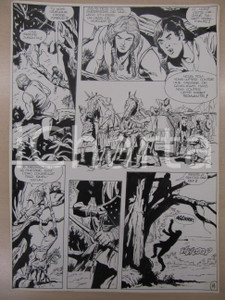 Opera d’arte autentica 1976 BD FANTASY FRANCE La saga de KABUR N° 2 tav.14 Original BERNASCONI LUBE 1 Opera d’arte autentica 1976 BD FANTASY FRANCE La saga de KABUR N° 2 tav.14 Original BERNASCONI LUBE 1