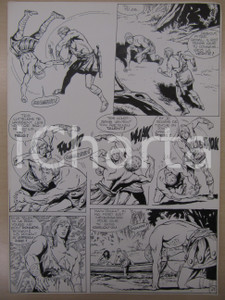 Opera d’arte autentica 1976 BD FANTASY FRANCE La saga de KABUR N° 6 tav.21 Original BERNASCONI LUBE 1 Opera d’arte autentica 1976 BD FANTASY FRANCE La saga de KABUR N° 6 tav.21 Original BERNASCONI LUBE 1