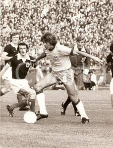 Fotografia d epoca originale 1974 MONDIALI Calcio BRASILE  SCOZIA Joao Leiva Campos Filho LEIVINHA Foto 1