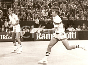 Fotografia d epoca originale 1980 MILANO Tennis RAMAZZOTTI CUP John MCENROE Peter FLEMING Fotografia 1