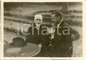 Fotografia d epoca originale 1935 ca VIENNA A Ritratto di Alfonso Carlo BORBONE AUSTRIA ESTE e amico Foto 1