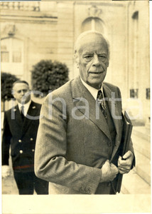 Fotografia d epoca originale 1975 PARIS ELYSEE Pierre ABELIN Ministre de la CoopÃ©ration Photographie AGIP 1