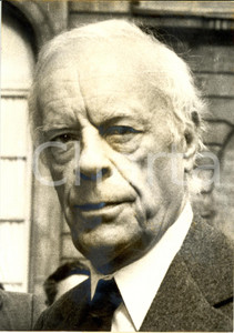 Fotografia d epoca originale 1975 VIENNE F Pierre ABELIN Ministro Cooperazione alle elezioni amministrative 1