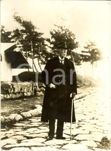 Fotografia d epoca originale 1940 ca BERLINO GERMANIA Gustavo V Re di SVEZIA Fotografia 1