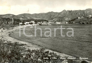 Cartolina originale da collezione 1960 ISOLA D ELBA LI Veduta generale di PORTO AZZURRO Cartolina postale FG VG 1