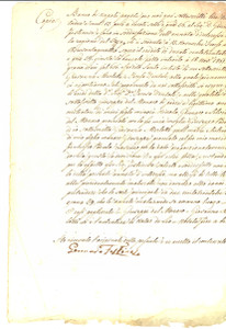 Documento originale, autentico 1865 NAPOLI Gennaro FESTINESE ottiene interessi sul debito eredi DENTALE 1