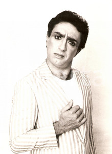 Fotografia d epoca originale 1988 TEATRO Peppe BARRA Ritratto per disco PEPPE E CONCETTA BARRA N.1 Fotografia 1