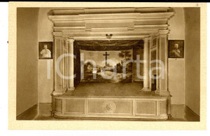 Cartolina originale da collezione 1930 ca ACQUI TERME AL Seminario vescovile  Teatrino Cartolina FP NV 1