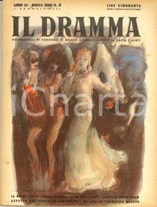 Giornale, rivista storica 1946 IL DRAMMA Thornton WILDER Aspetta che venga la tua volta Anno XXII nÂ° 4 1