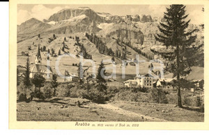 Cartolina originale da collezione 1930 ca ARABBA / LIVINALLONGO BL Veduta verso il BOE  Cartolina FP NV 1