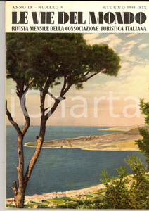 Giornale, rivista storica 1941 VIE DEL MONDO TCI Zlin e l industria delle scarpe in Moravia Anno IX nÂ° 6 1