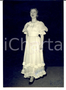 Autografo originale 1956 Maresa INGRASSIA Fotografia seriale con AUTOGRAFO 10x15 cm 1