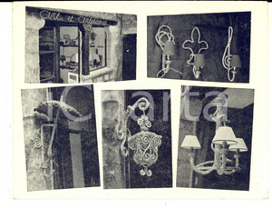 Cartolina originale da collezione 1970 ca SAINTPAULDEVENCE Corderie d art A L ECUREUIL Carte postale 1