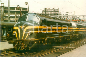 Fotografia d epoca originale 1975 ca LUSSEMBURGO Ferrovie lussemburghesi CFL Locomotiva 204006 Fotografia 1