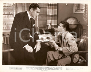 Fotografia d epoca originale 1948 BIG TIME SCORE Stanley CLEMENTS nell ufficio di Philip REED Foto di scena 1