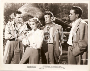 Fotografia d epoca originale 1948 ANGEL ON THE AMAZON Constance BENNETT Gus SCHILLING Foto di scena 1