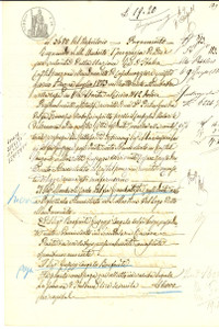 Documento originale, autentico 1883 SCANDOLARA RAVARA Pagamento di Giusepp Angelo BONFANTI pro Carlo MARCHIOLI 1